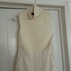 Theory Funnel-Neck Crepe Dress